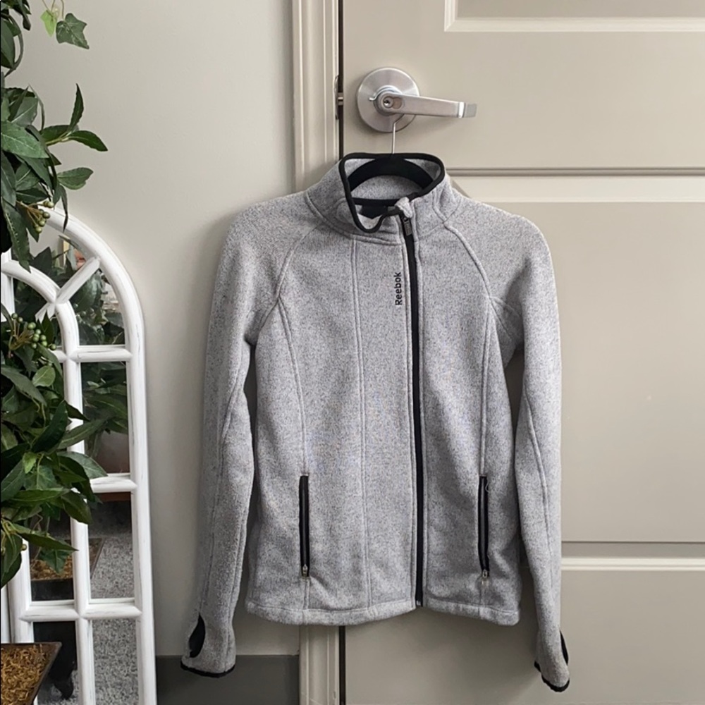 REEBOK SLIM FIT SWEATER JACKET